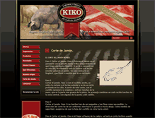 Tablet Screenshot of jamoneskiko.com